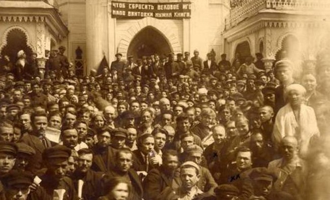 Фотомарафон «100-летие ТАССР»: первый съезд рабселькоров Татарии. Казань, сад «Эрмитаж», 1925 год - «История»