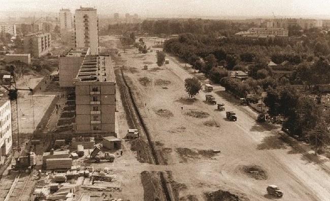 Фотомарафон «100-летие ТАССР»: вид на Новый город в Набережных Челнах, 1970-е - «История»