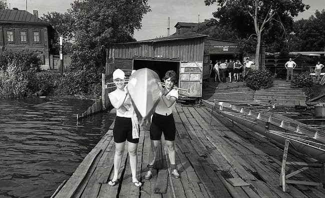 Фотомарафон «100-летие ТАССР»: Казань, улица Право-Кабанная, лодочная станция «Динамо», 1970-е годы - «История»
