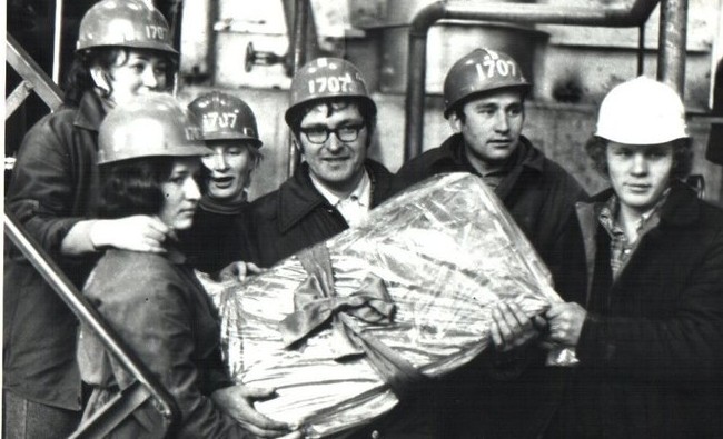Фотомарафон «100-летие ТАССР»: первый брикет нижнекамского каучука, 1970 год - «История»
