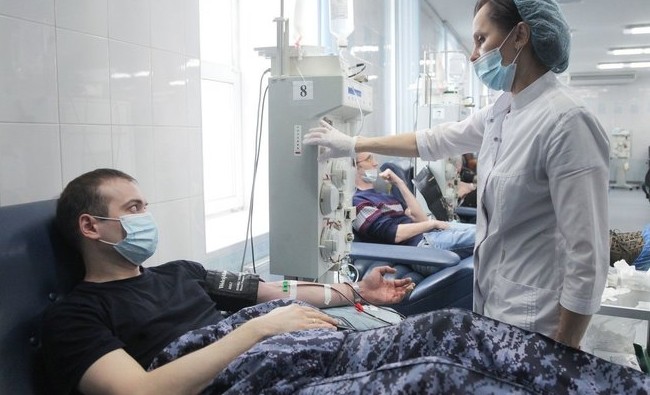 «Для спасения человеческих жизней»: как росгвардейцы плазму сдавали - «Медицина»