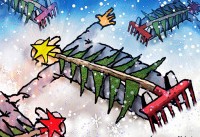 Стало известно, что грозит горожанам за неправильный выброс новогодней елки - «Общественные новости»