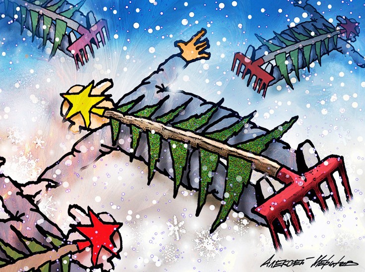 Стало известно, что грозит горожанам за неправильный выброс новогодней елки - «Общественные новости»