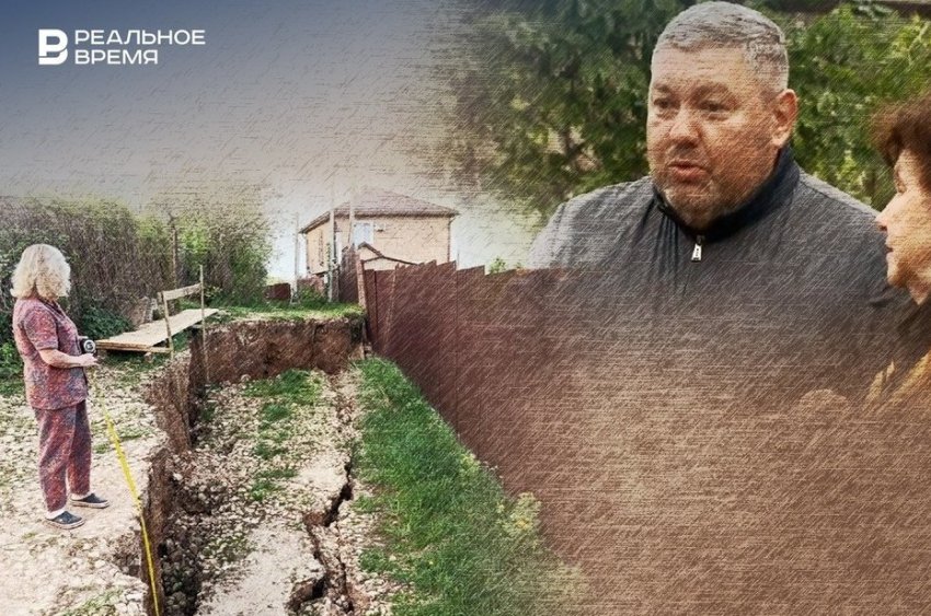 Глава Верхнеуслонского района РТ — жителям «сползающих» в Волгу Ключищ: «Вы зачем народ будоражите?» - «Происшествия»